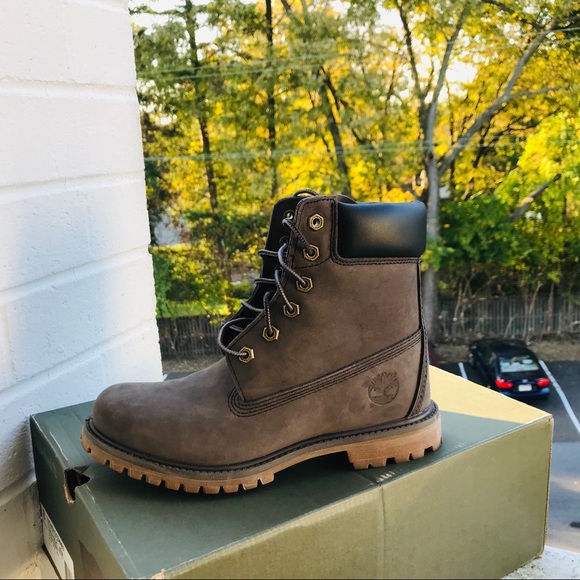 TIMBERLAND WOMENS 6INCH PREM WGDG GRY NBK.TBOA12LH - Picture 4 of 7